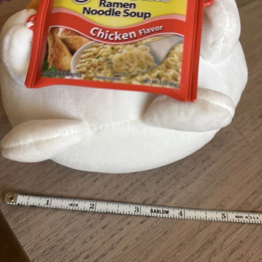Snackles Benji Maruchan Ramen Noodle Soup Chicken Flavor Mascot Plush 5" Tall - Picture 7 of 7